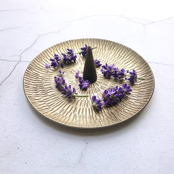 Lavender incense cones
